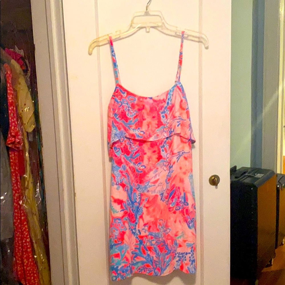 Lily Pulitzer Pink patterned dress